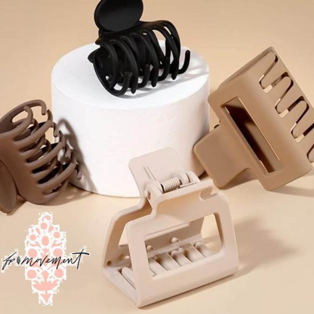 Free People Depoka Matte Hair 8 Clips NIB